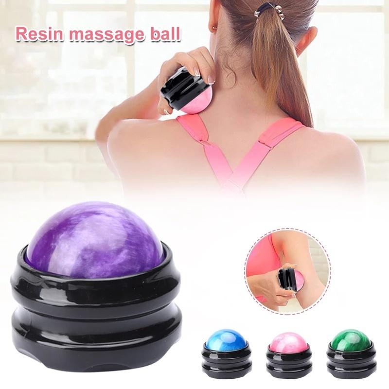 Massagem Roller Ball Massageador Terapia Corporal Pé Costas Cintura Quadril Relaxante Liberação de Estresse Bolas de Relaxamento Muscular Massageador Corporal