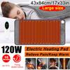 120W 10 Level Electric Heating Pad Timer for Shoulder Neck Back Spine Leg Pain Relief Wrap Temp Heater Pad 43x84cm
