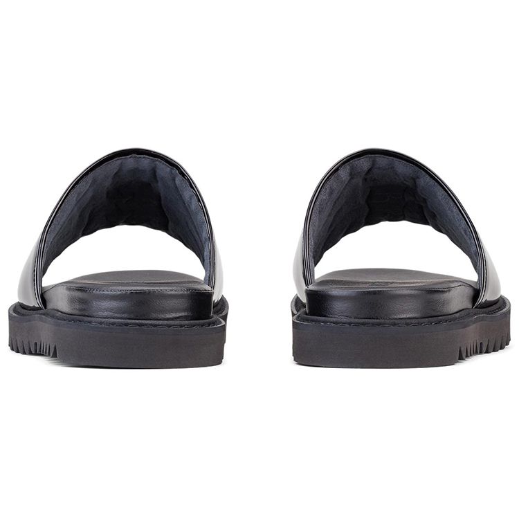 ONITSUKA TIGER Comfortable Casual Rubber Sole Slippers Unisex Slippers Black 1183A911-001