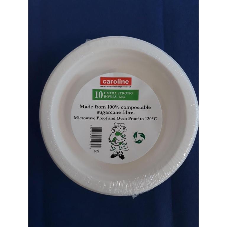 Caroline Extra Strong Bowl (Pack of 10)