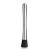 Muddler for Cocktails 8Inch Stainless Steel Cocktail Muddler with Grooved Nylon Head Fruit Crusher