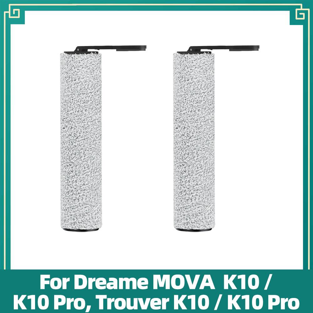 Kompatibel für MOVA K10 / K10 Pro, Trouver K10 / K10 Pro Staubsauger Ersatz-Kits Walze Hauptbürste HEPA-Filter Teile
