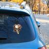 Pegatina de coche con diseño de calavera para motocicleta, calcomanía decorativa creativa y universal
