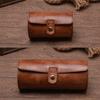 Men Watch Box Organizer Watch Pouch Bag Organizer Box Easy Carry to Travel Watch Storage Pouch Jewelry Box Cowhides