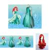 Stunning Little Mermaid Ariel Skirts Mermaid Princess Dress Perfect For Halloween Cosplay