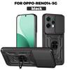 Für OPPO Reno14 5G Hülle Oppo Reno14 Pro Cover Reno 14 Pro Magnetischer Ringhalter Rüstung Handyhülle Schieb-Kamera-Schutz Rückseite
