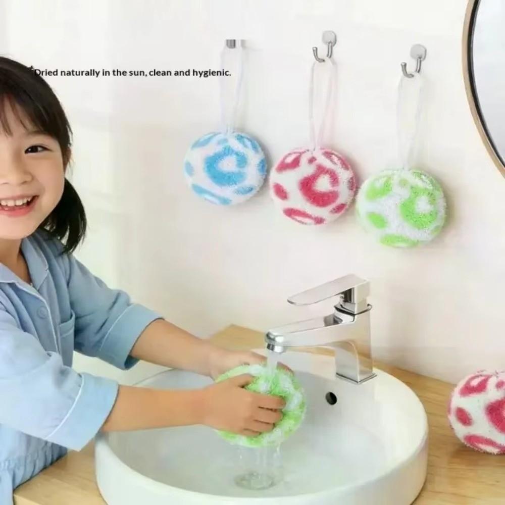 Creative Soft Desktop Cleaning Ball No Shedding Cleaning Tool Washbasin Faucet Brush Bathtub Washbasin Cleaning Ball for Home
