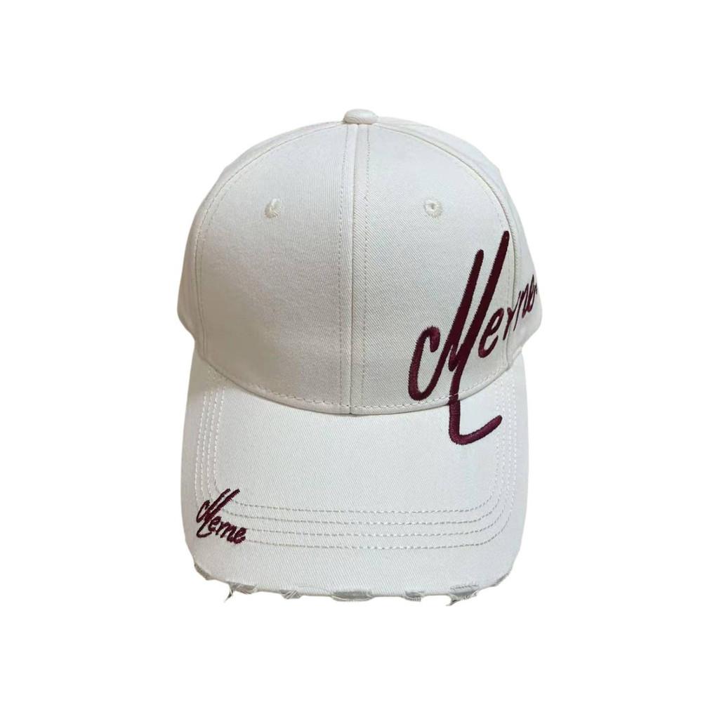 Baseball Cap For Men Women With Embroidered Letters Sun Protection Adjustable Cotton Casual For Spring Autumn