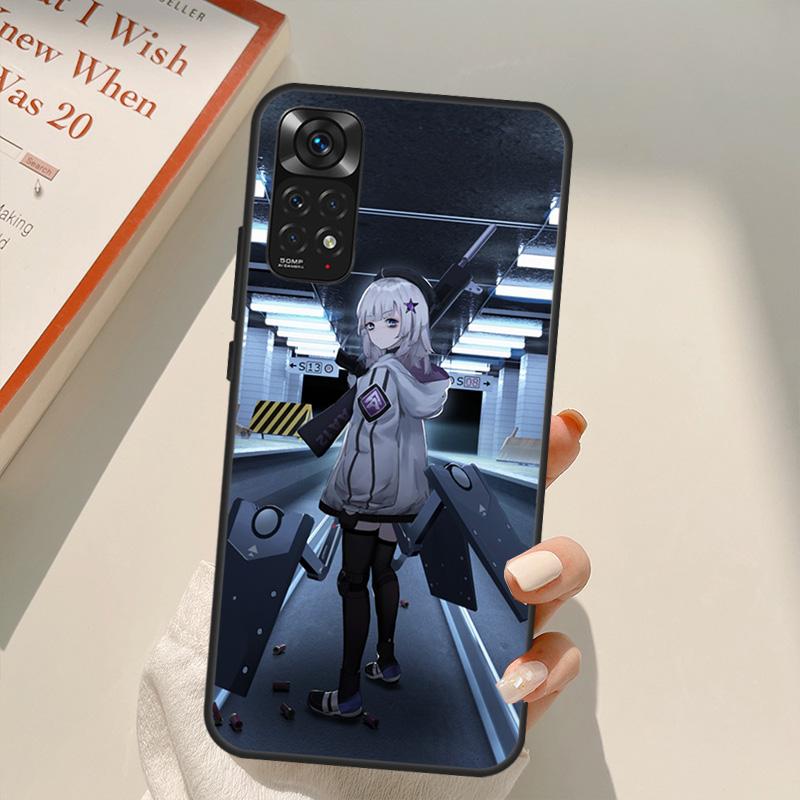 Girls Frontline Game Case For Xiaomi Redmi Note 10 8 9 11 Pro 8T 9S 10S 11S Redmi 10C 9C 9A 9T K50 K40 Gaming