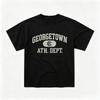 EE Georgetown Leichtathletikabteilung Vintage College Baumwoll-T-Shirt