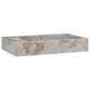 Washbasin Gray 58x39x10 Cm Marble