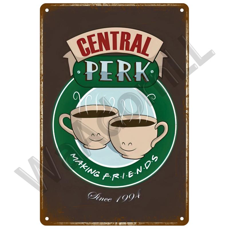 Metal Signs Vintage Cafe Signs Wall Decor Funny Posters Retro Plaques Painting Coffee Bar Sign Tin Signs Home Wall Decor Art
