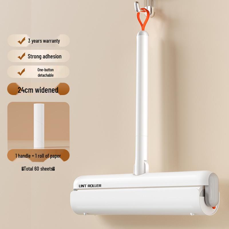 Compact Lint Roller Refill Sheets - Portable Brush for Pet Hair and Lint Removal