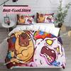 Game Burrito Bison Bedding Sets Quilt Bed Cover Comforter Duvet Cover Pillow Case 3 Pieces Sets Kids Adult Bedroom Decoration