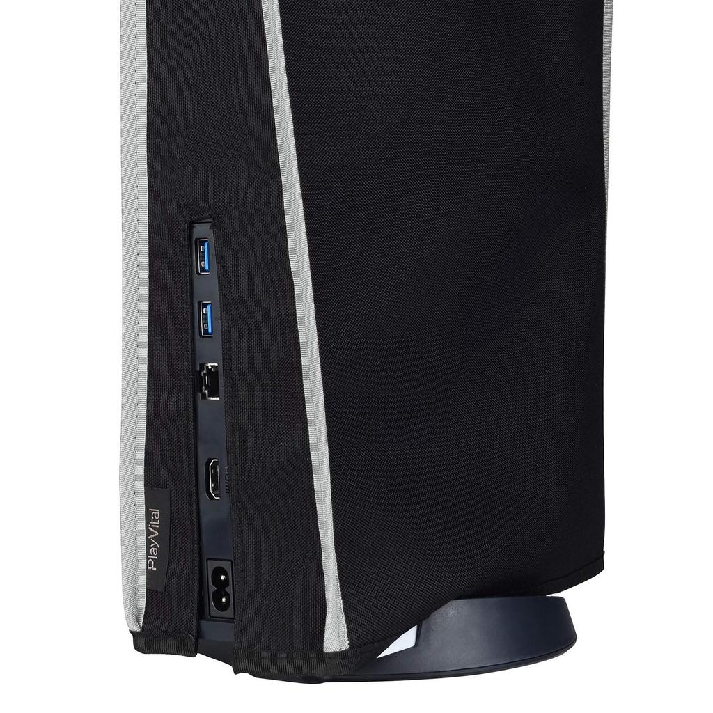 PlayVital Nylon-Staubschutzhülle kann auf weiche und saubere Staubschutzhüllen angewendet werden, die auf PlayStation 5 angewendet werden können. Die wasserdichte Hülle ist kompatibel mit der