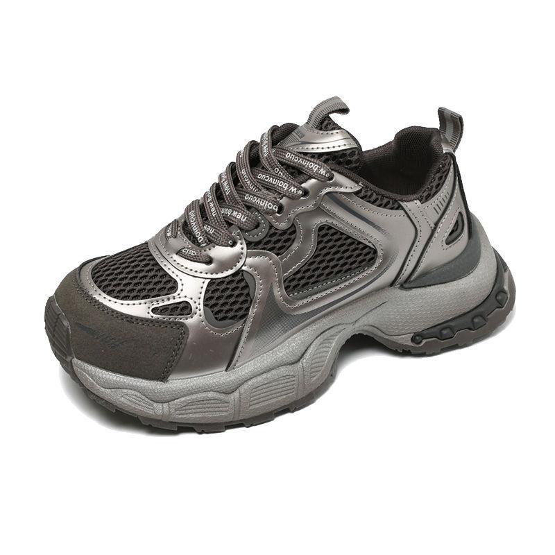 Dad Shoes Women's New Spring and Autumn Thick-soled Ultra-light Soft-soled Fashion Casual Sports Shoes Ins Shoes