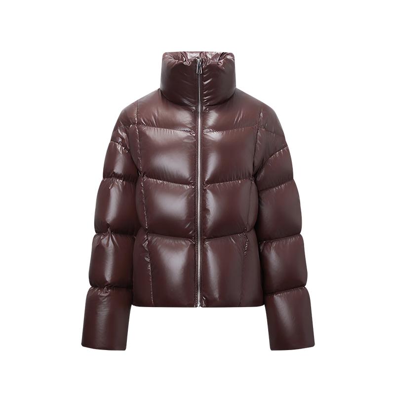 

Qianrengang 2025 Women s Stand-up Collar Down Jacket M (165)