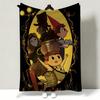 Anime OOver TThe GGarden WWall Throw Soft Warm Flannel Throw Blanket Multiuse for Sofa Bed Office Nap
