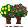 4 Styles Available Fruit Tree Puzzle Felt Children Early Education Toys Kindergarten Color Number Fruit Cognitive Teaching Aids