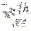 100Pcs Dental Metal Matrix Bands Rings Full Teeth Replacement Dentist Oral Care Tool Sectional Contoured