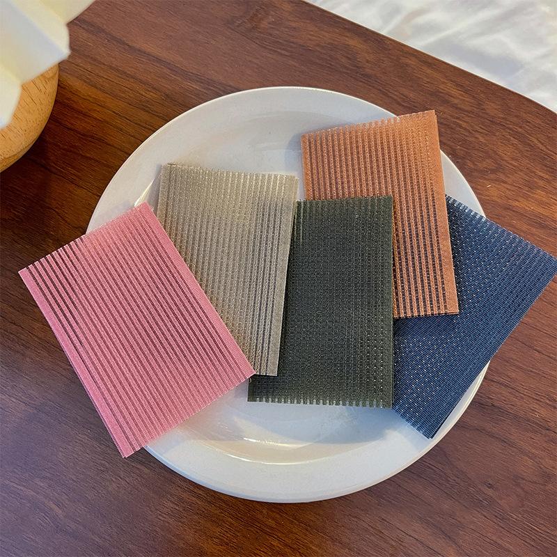 

10 шт. однотонные челки, волшебные заколки, наклейки для волос, зажимы для женщин, мытье лица, макияж, липучки, аксессуары для волос, инструменты для укладки