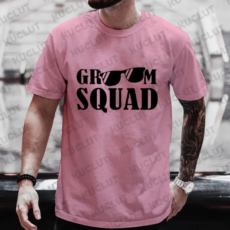 

Футболка Fashion Groom Squad, футболка Team Future Groom для мальчишника, футболка с графическим принтом для свадьбы, прощальная одежда для одного человека, топы для шафера XXXXXL хаки