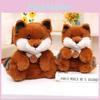 Plush Little Fox Toy Cartoon Stuffed Animal Doll Bedroom Decoration Kids Gift