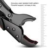 Wear Resistant Teeth Locking Pliers Anti Slip Handle Adjustable Screw Pliers  Woodworking