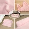 Pet Sofa Cushion with Pillow U-shaped Pillow for Winter Warm Pet Bed for Multiple Scenes