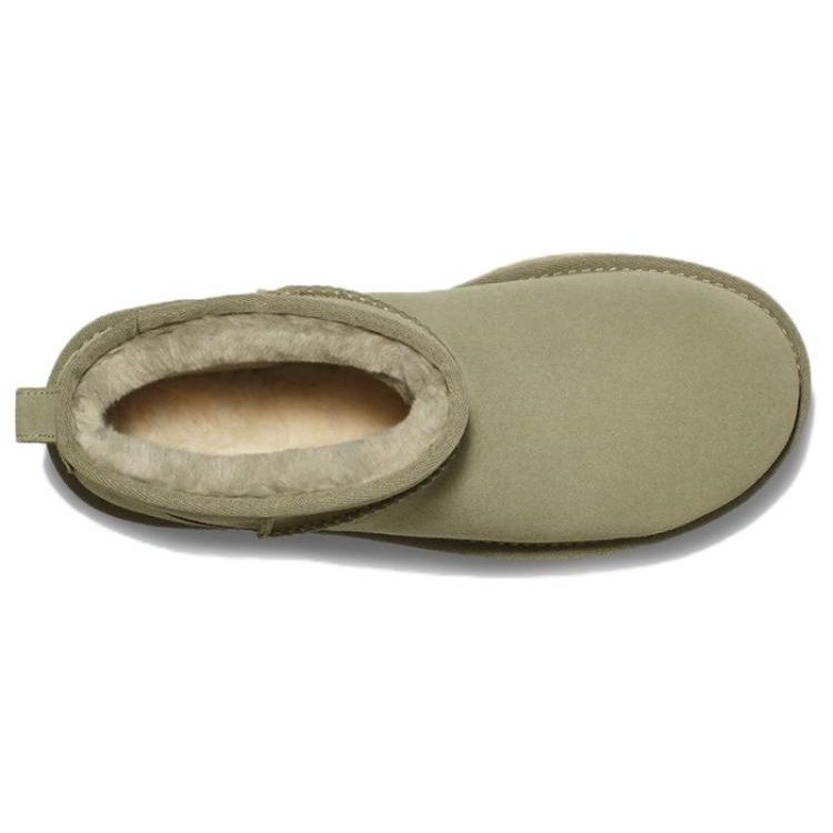UGG Classici Stivaletti Platform Ultra Mini Trifoglio Ombrato Scarpe da Ginnastica da Donna Verdi 1135092-SDC