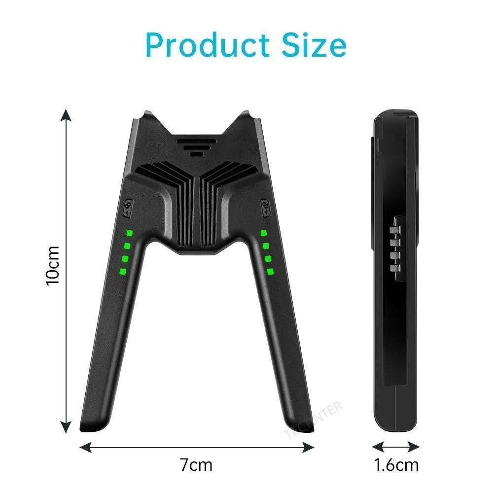 Charger Grip for Nintendo Switch/Oled Joypad Controller Gamepad Type-C Charging Stand with LED Indicator for Switch Accessories