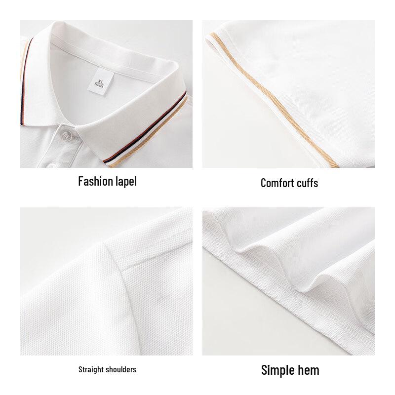 EASTERN CAMEL Men's Ice Silk Quick-Dry Polo Shirt