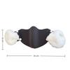 Women Winter Warm Face Mask Fleece Lined Thickened Two-in-One Earmuff Windproof Cold-resistant Cycling Mask Ear Protection