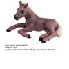 Lifelike Horse Figurine Stallion Pony Collectible Model Miniature Farm Animal Boys Girls Educational Toy Decoration Horse Lover