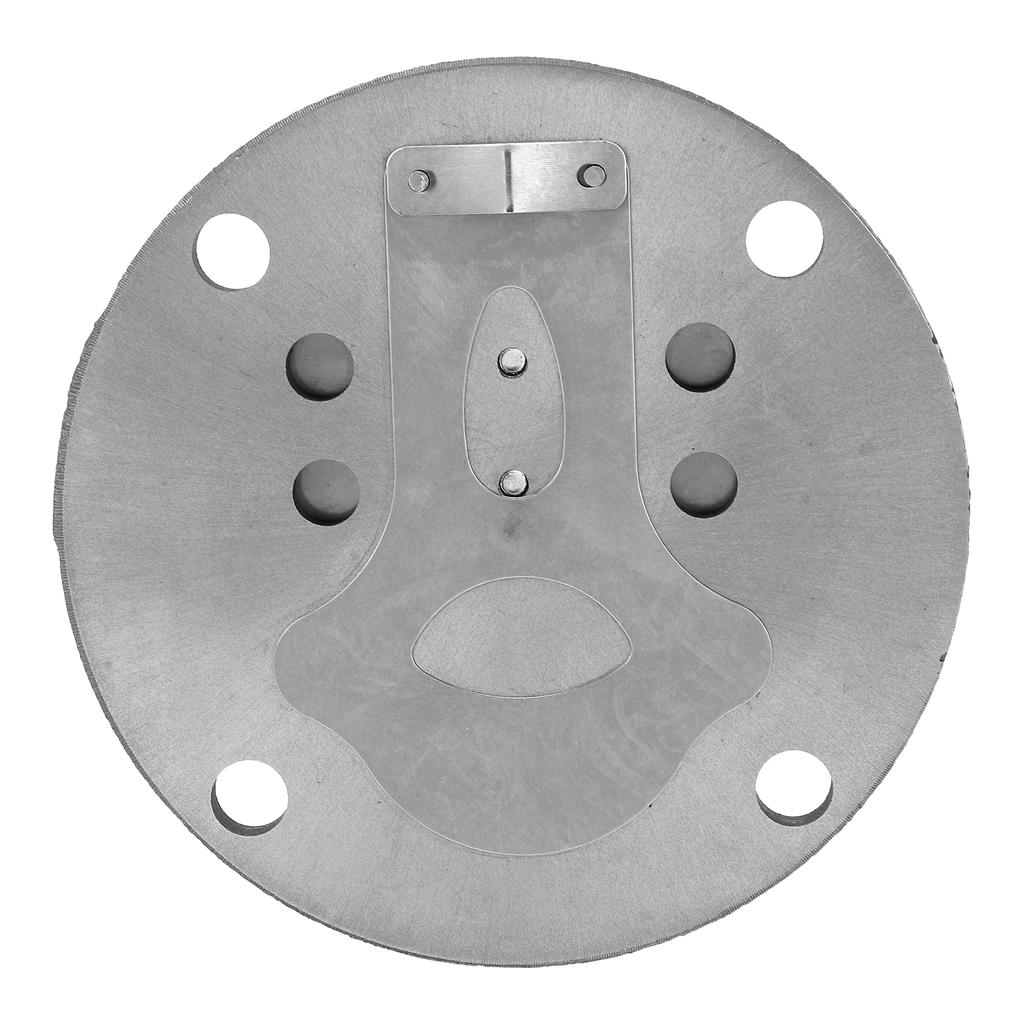 Valve Plate Steel Material High Accuracy Cylinder Air Pump Accessories Replacement Bore 90