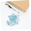 NUOBESTY Paper Set of x x Animal Document Stationery Fish-Shaped Clips, Metal, 30, 1.18 0.67 0.08 inches, Blue, Design, Organizer, Office, School,