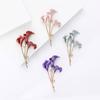 Rhinestone Tulip Brooches for Women Unisex Enamel Botanical Pin Calla Lily Lapel Pins Event Party Decoration Clothes Accessories