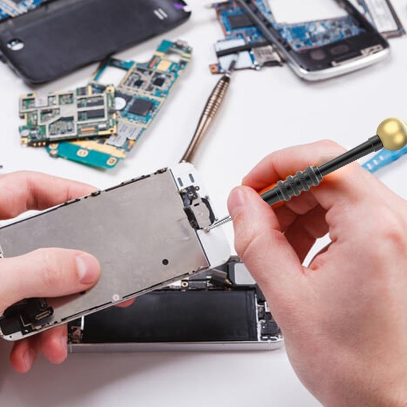 Magnetic Precisions Screwdriver for Phone 17 Alloy Steel Ergonomic Grip Tool For Electronics Disassembly