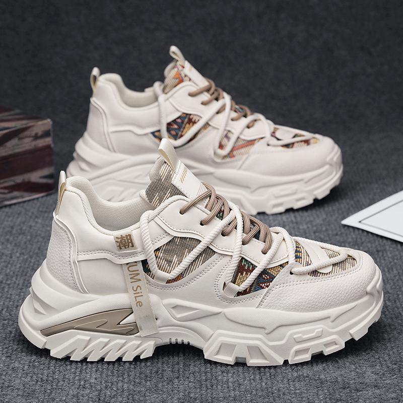 

Новые модные мужские туфли Four Seasons Low Top, удобные дышащие повседневные кроссовки 44