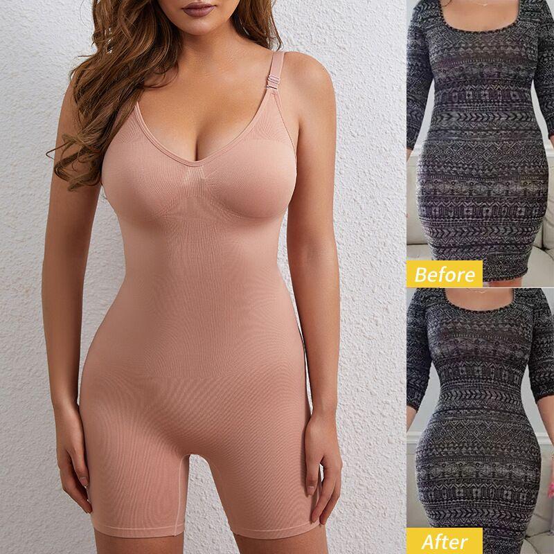 Seamless Women Waist Trainer Bodysuit Butt Lifter Shapewear Rompers Corrective Underwear Corset Body Shaper