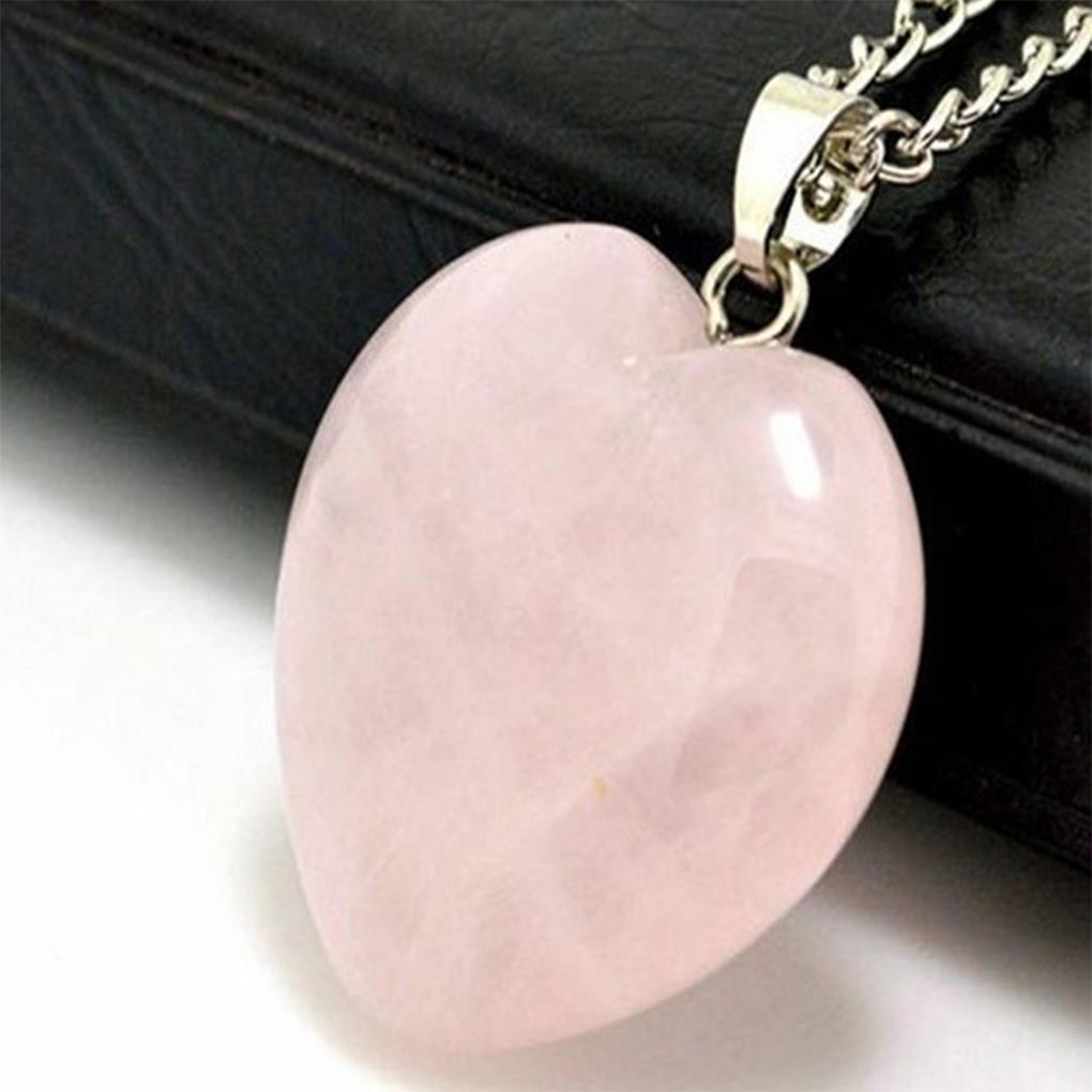 Love Pendant Necklace Drop-Shaped All-Match Crystal Charming Fashionable Necklaces Special Design Women Chain Decoration