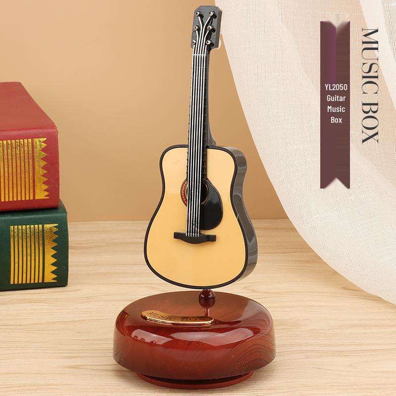 Mini tanzender Mann rotierende Spieluhr: Nähmaschine, Grammophon, Schreibmaschine Design