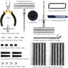 Tire Repair Kit - 68pcs Heavy Duty Tire Plug Kit, Universal Tire Repair Tools To Fix Punctures and Plug Flats Patch Kit for Car Motorcycle, Truck,