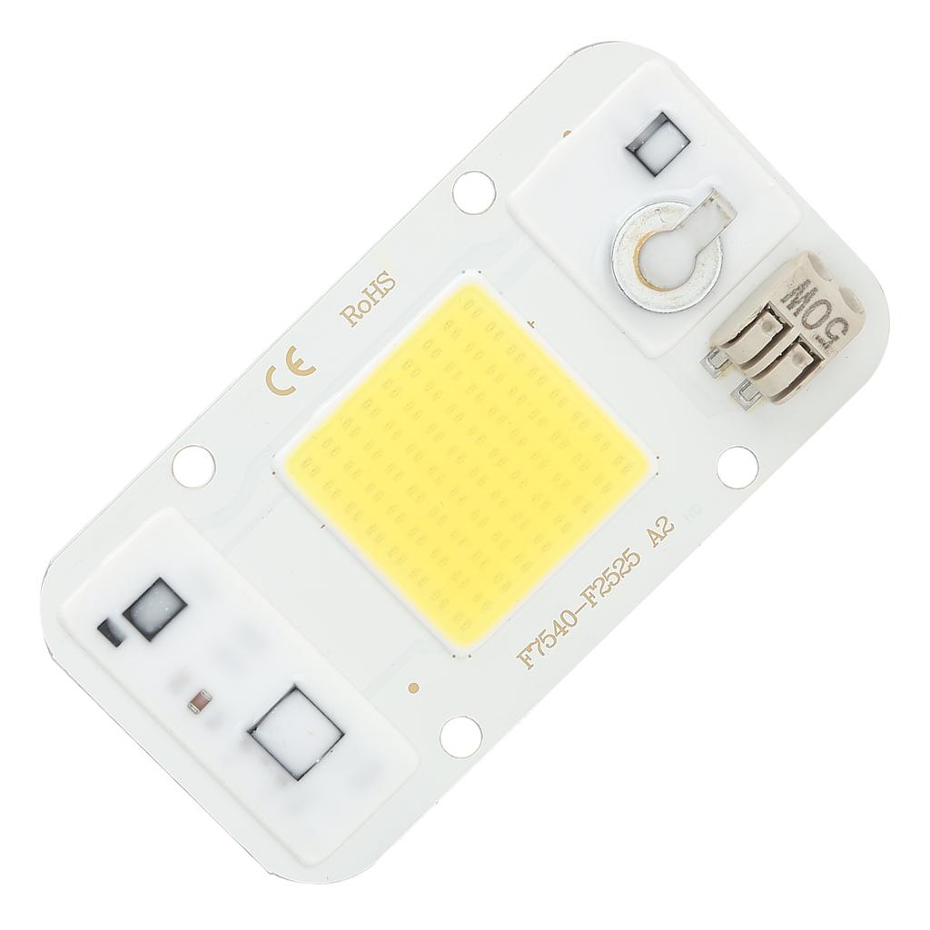 220V Hochspannung Treibefreie Lichtquelle 50W LED-Chip LED Integrierte Lampenperle für Pflanzenwachstumslicht