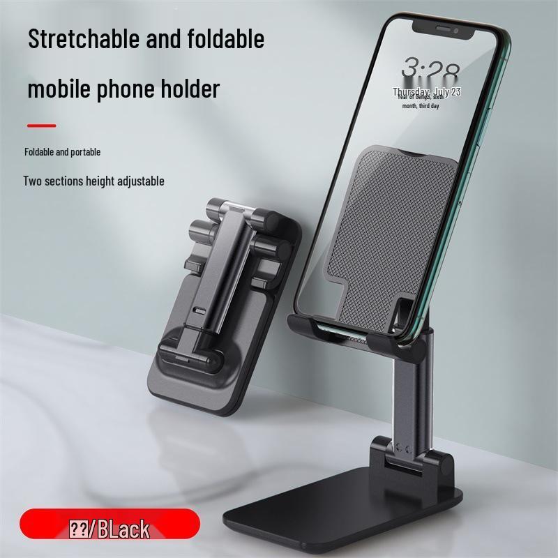 Custom Logo Mobile Phone Holder for Corporate Events - Foldable Desktop Stand