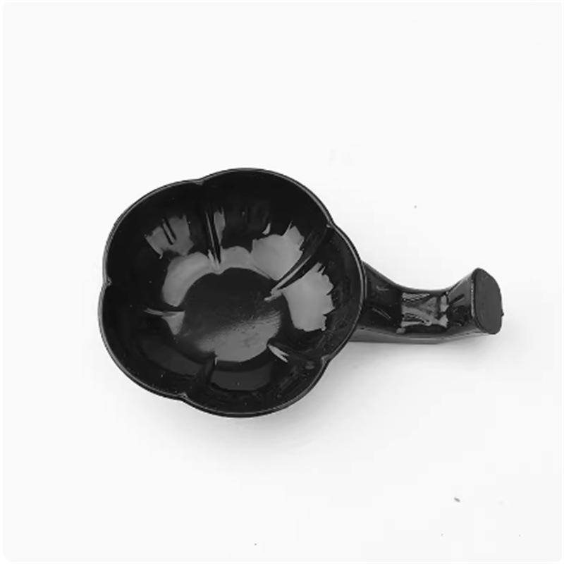 10-Hole Round Plastic Art Painting Palette for Beginners - White, Thickened, Child-Friendly Ink Dish
