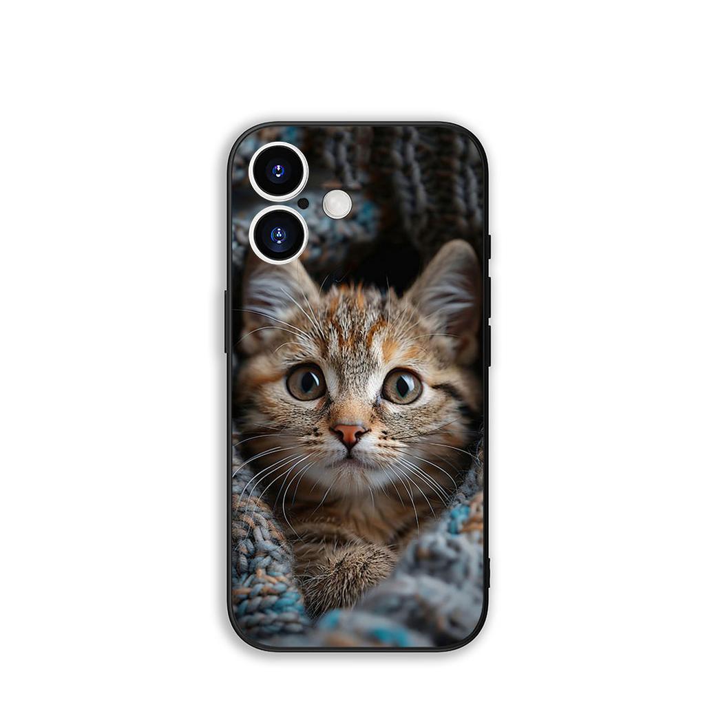 Funda Coque Cover for Huawei P30 P20 P10 Mate 10 20 Lite Pro Y9A Y8S P Smart Y6 Y7 Y9 Prime 2019 Case Black Meow Kitten Cat