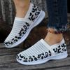 Fashion 2024 New Women's Shoes Hot Sale Leopard Print Women's Vulcanize Shoes Fashion Slip-on Ladies Casual Shoes Light Mesh Sneakers