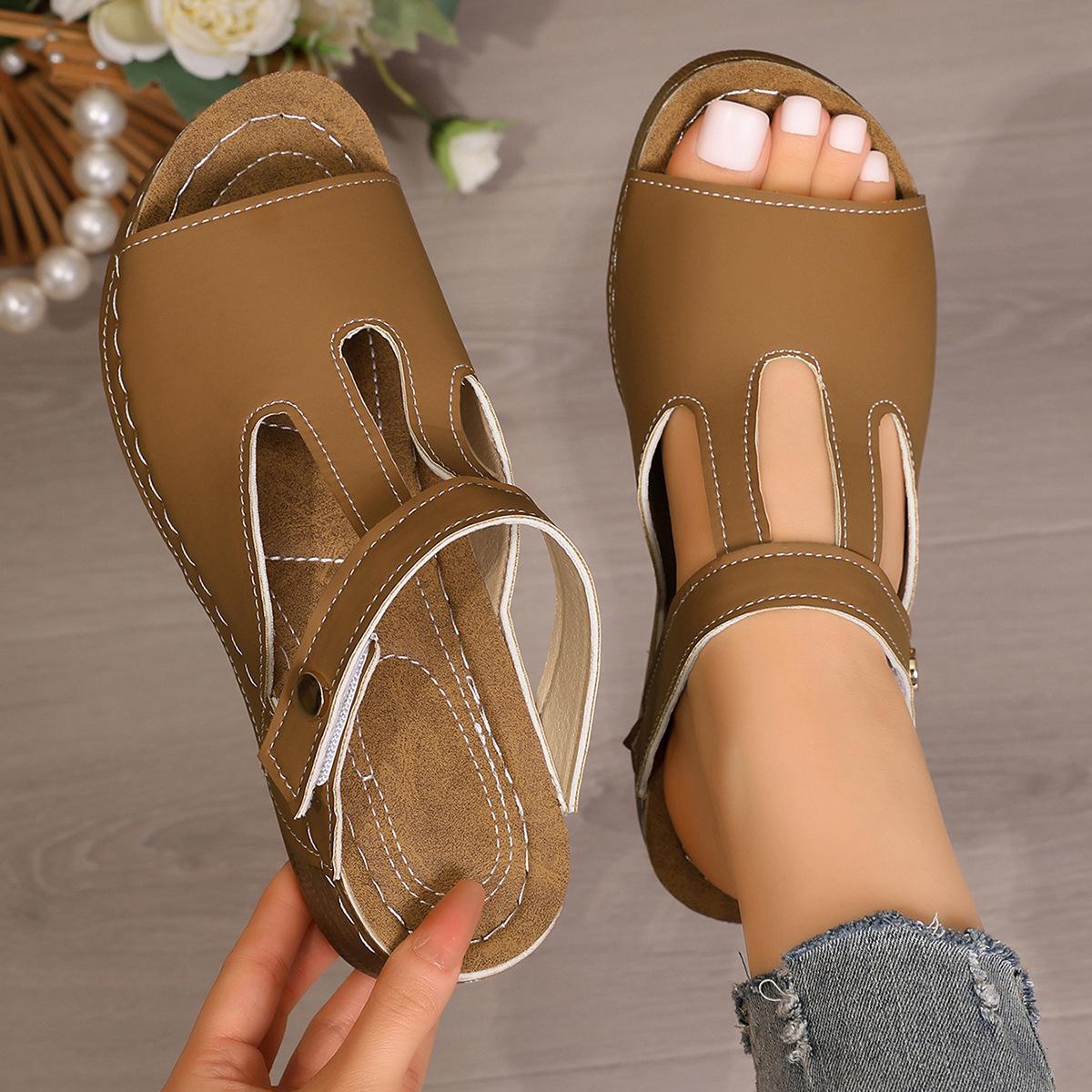 High-top Shoes, Slippers, Women s Shoes, Lightweight Shoes, Sandals 36 коричневый