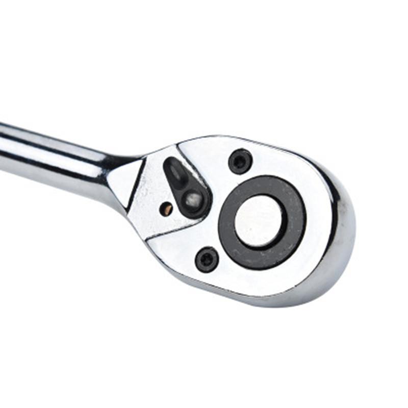 Torque Wrench,1/4" 3/8" 1/2" Steel High Torque Ratchet Wrench for Socket 24 Teeth Quick Release Wide Used Professional Hand Tool